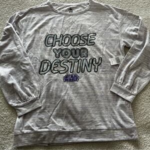 Disney Parks Star Wars “Choose Your Destiny” Long Sleeve T-Shirt Youth XLarge